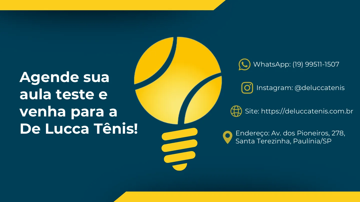 Apresentação De Lucca Tênis, slide 13 de 13: contato